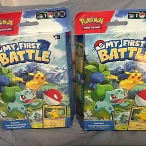 My First Battle [Pikachu & Bulbasaur] - My First Battle (2 BOXES)